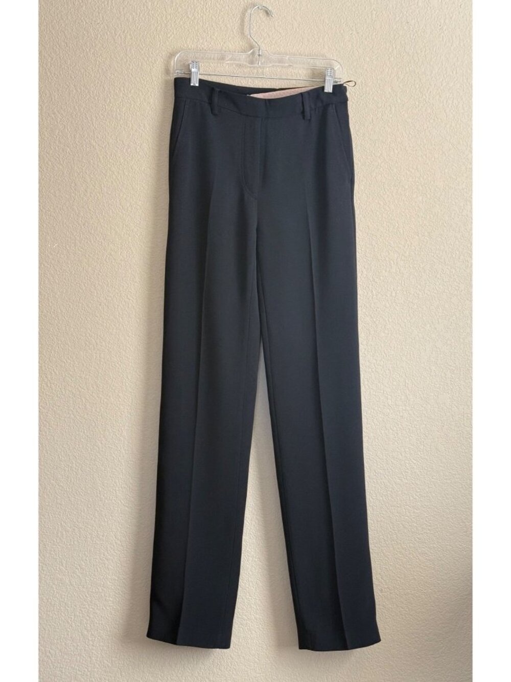 N°21 Gilmar Italy Women's Straight Leg Tailored Pants Black